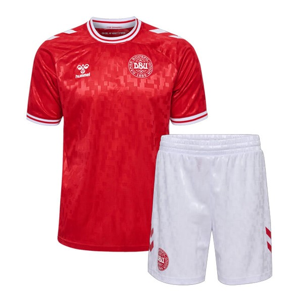 Camiseta Danimarca Primera Equipación Niño 2024